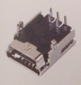 供应MINI迷你USB母座DIP90度两个插脚-MINI母座的起源